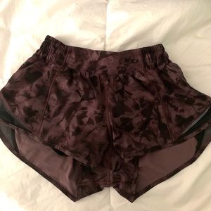 RARE purple and black size 2 shorts